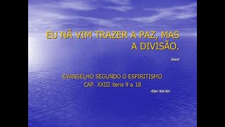 MORAL ESTRANHA: Eu não vim trazer a paz, mas a espada