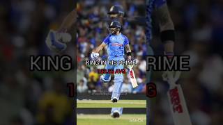 when KING 👑 in his prime #viratkohli #trendingshorts