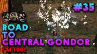 LOTRO Minstrel Road To Central Gondor Part 35 - I'm 100!