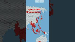 Japan at their greatest extent