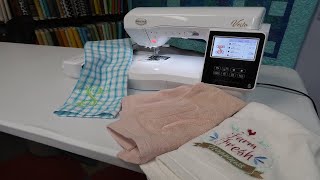 How to Embroider a Hand Towel, Towel or Napkin for Beginners- with Jordan Nipper