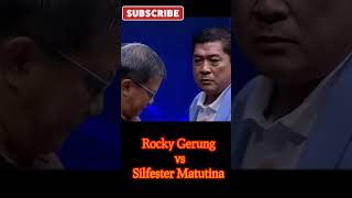 Rocky Gerung vs Silfester Matutina, Mau adu j0t0$