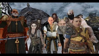 GOD OF WAR RAGNAROK PS1 - Characters Showcase