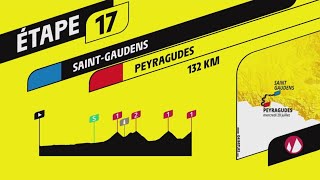 TOUR DE FRANCE 2022 - STAGE 17 | SAINT-GAUDENS - PEYRAGUDES | TOUR DE FRANCE 2022 PS4