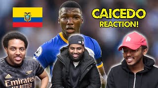 FIRST TIME reaction to MOISES CAICEDO! | Half A Yard reacts