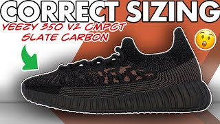 Sizing Info Yeezy 350 CMPCT Slate Carbon - Watch before ordering the Yeezy CMPCT Slate Carbon