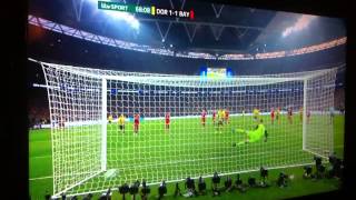 Gundogan Penalty In the Champions League Final 2013 vs Bayern Munich