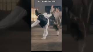 Wong Fey Hung VS Tae Kwan Do Expert Kung Fu Manner #shorts