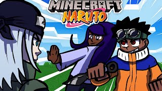 We became ninja in Naruto Minecraft to beat Mizuki