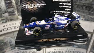 Minichamps 1/43 Damon Hill Williams FW18 Renault RS8 V10 #5 1996 World Champion Edition