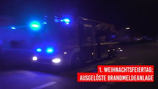 [Einsatzfahrt BMA] Ausgelöste Brandmeldeanlage für die Feuerwehr Gronau