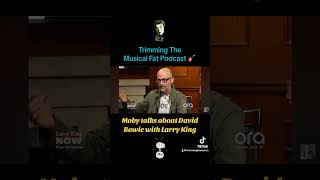 Moby talks about being a neighbour and friend of David Bowie