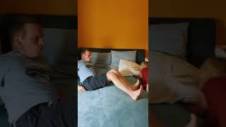 Guess you dont need the bed, #couples #funnyvideo