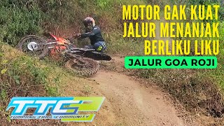 JALUR GOA ROJI !! Sedikit Lumpur dan Menanjak Berliku Liku !! (Baksos TTC2 TAMAT)