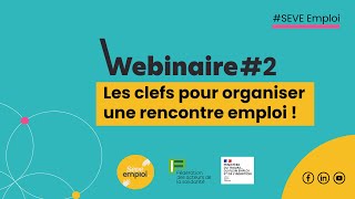 [Webinaire] Les clefs pour organiser une rencontre emploi !