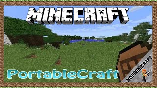 PortableCraft Mod 1.12.2/1.11.2/1.10.2 & Tutorial Downloading And Installing For Minecraft