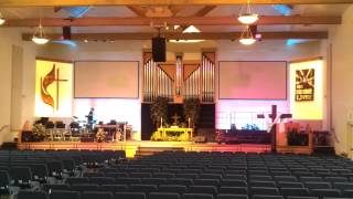 Sound Checking Worxaudio X5 at Grace United Methodist...