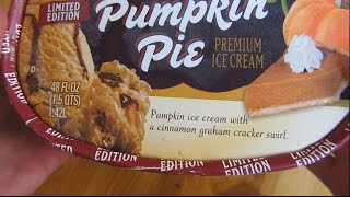 Turkey Hill - Pumpkin Pie Ice Cream Limited Edition