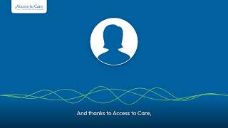 Access to Care Video Testimonials Sharon 1