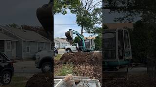 #excavator #cat #deere #landscaping #smallbusiness #timelapse #entrepreneur #foryou #fyp #scag #echo