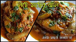 গোটা লটে মাছের ঝাল,এভাবে বানালে একটাও মাছ ভাঙবে না/Bombay duck fish curry/amar hneshel