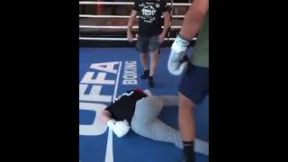 Paulo Costa training Knockout