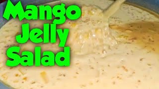 Quick and easy Mango jelly Salad