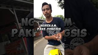 Nyoba pake tongsis #automobile #motorbmx