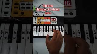 Toxicity System of a Down Intro #pianotutorial