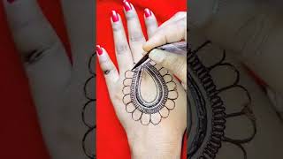 Beautiful😍 Girlish😍 Mehndi Design For Back Hand #shorts #mehndi #mehndidesign