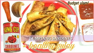 HOW TO COOK LUMPIANG SARDINES NO FLOUR