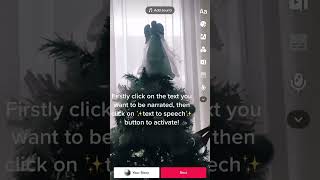 How to use the Text To Speech on TikTok! #fyp #shorts #foryou #viral #tiktok #texttospeech