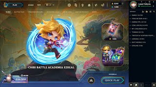 Trying out the New Treasure Realms for Chibi Battle Academia Ezreal | 83 Pulls