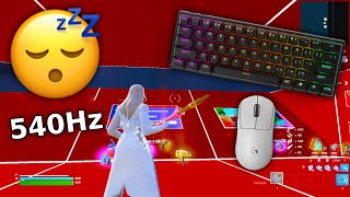 Apex Pro Mini ASMR 😴3v3v3v3 Go Goated Zone Wars🏆 Satisfying Keyboard Fortnite 540 FPS 4K ⭐