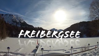 Freibergsee - Ein Winterspaziergang von Oberstdorf