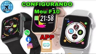 CONFIGURANDO SEU SMART WACHT F10⌚⚡ App (WearFit 2.0📲) Ótimo custo benefício 🤗