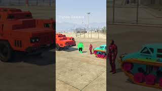 GTA V : Hulk😡Vs Ironman match 😎Who is 💸more 🤑 Richer #shorts