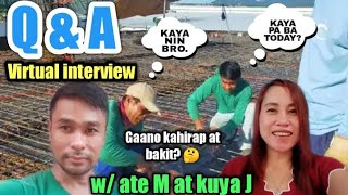 FIRST Q & A WITH KUYA J TUNGKOL SA TRABAHO NIYA (PART 1/2) |MJ Channel