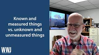 Marvin F. Glotfelty, RG, on Known/Measured vs. Unknown/Unmeasured | NGWA: Industry Connected