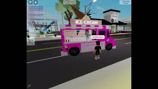 Lisa Soft Ice Cream Truck in brookhaven roblox!