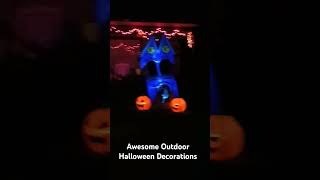 Awesome Outdoor Halloween Decorations