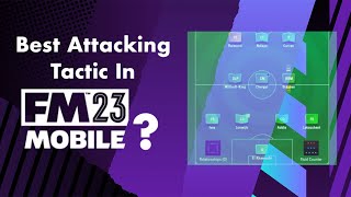 Best Attacking/Counter Attacking Tactic in Football Manager 2023 Mobile?