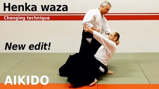 Aikido HENKA WAZA, changing aikido techniques, by Stefan Stenudd