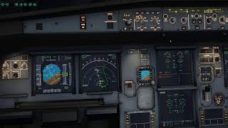 X-Plane 12 A320 toliss check list from cold & dark