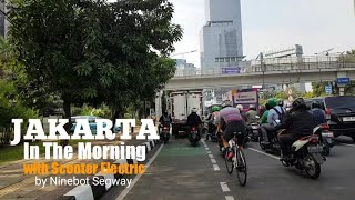 Beginilah Kondisi Jalanan Jakarta Pagi Hari | ScooterVlog