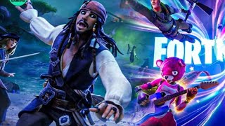 je découvre fortnite Pirates des Caraïbes avec ma cousine