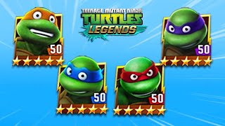 TMNT Legends Ninja Turtles Classic Team