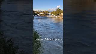 Fiume Adda in piena