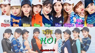 TWICE - HO! [Legendado PT-BR | HAN | ROM] Lyrics Color Coded