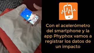 Medir un impacto con teléfono celular